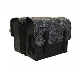 Beck fietstas Classic Blackish Pattern Beck fietstas Classic Blackish Pattern