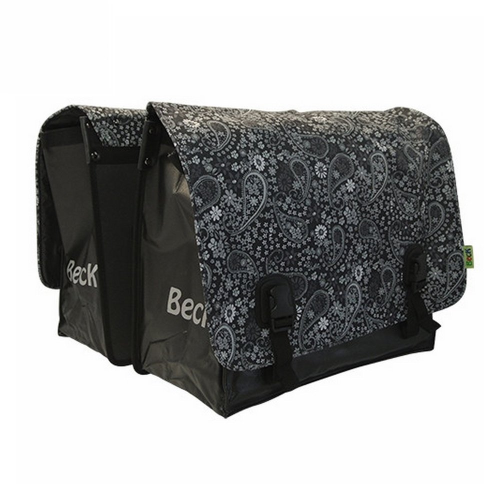 Beck Dubbele Fietstas Big Blackish Pattern Beck Dubbele Fietstas Big Blackish Pattern