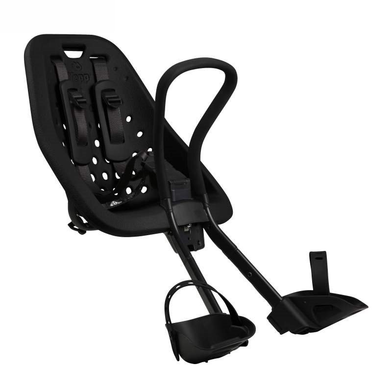 Original Mini Voorzitje Zwart Fietsstoeltje