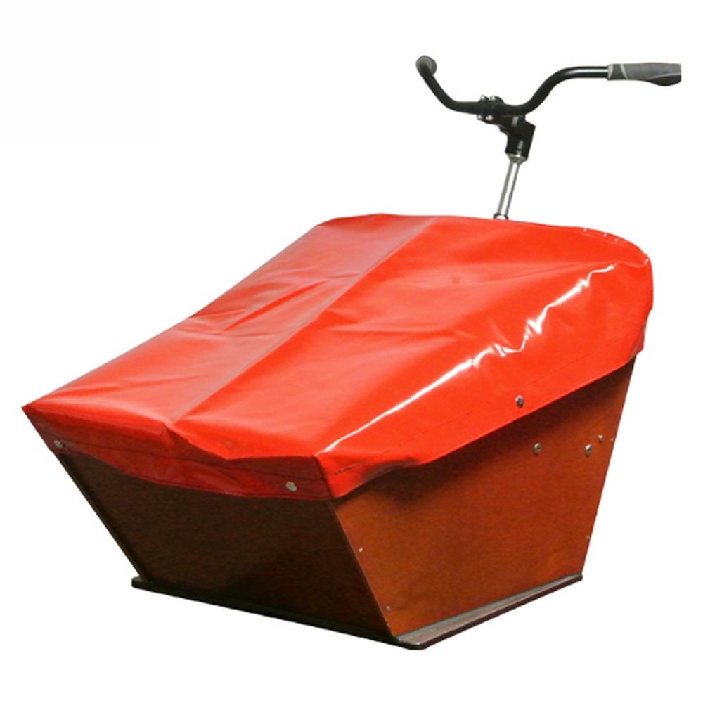 Clarijs Dekzeil Bakfiets Kort Rood Clarijs Dekzeil Bakfiets Kort Rood