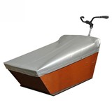 Clarijs Dekzeil Bakfiets Lang Zilver Clarijs Dekzeil Bakfiets Lang Zilver