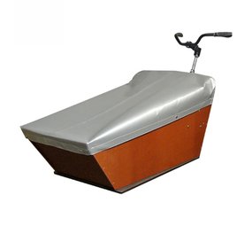 Clarijs Dekzeil Bakfiets Lang Zilver Clarijs Dekzeil Bakfiets Lang Zilver