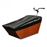 Clarijs Dekzeil Bakfiets Lang Zwart Clarijs Dekzeil Bakfiets Lang Zwart