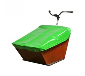 Clarijs Dekzeil Bakfiets Kort Appelgroen Clarijs Dekzeil Bakfiets Kort Appelgroen