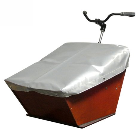 Clarijs Dekzeil Bakfiets Kort Zilver Clarijs Dekzeil Bakfiets Kort Zilver
