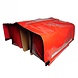 de Poort Dubbele Fietstas 80L Rood de Poort Dubbele Fietstas 80L Rood