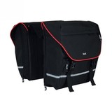 Beck Dubbele Sportieve Fietstas SPRTV Zwart/Rood Beck Dubbele Sportieve Fietstas SPRTV Zwart/Rood