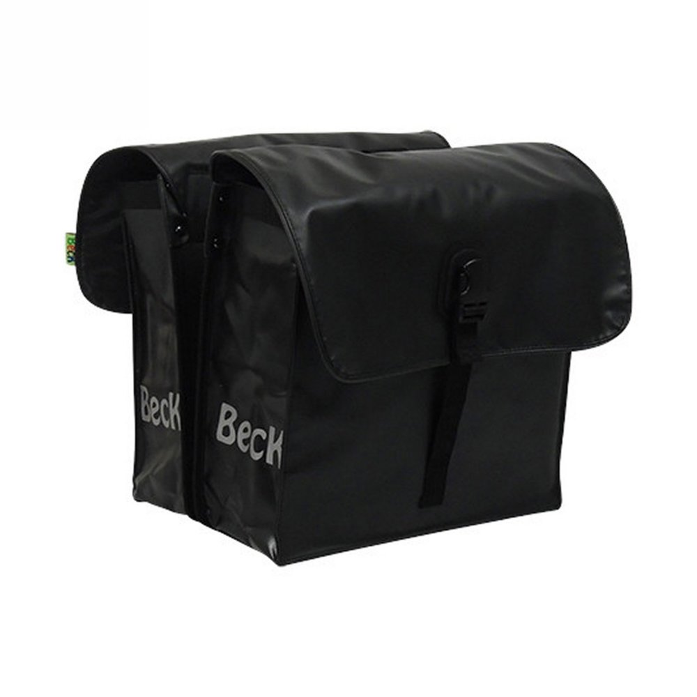 Beck Dubbele Fietstas Small Black Beck Dubbele Fietstas Small Black