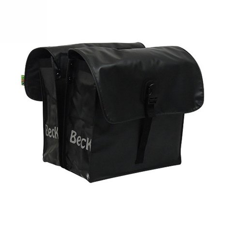 Beck Dubbele Fietstas Small Black Beck Dubbele Fietstas Small Black