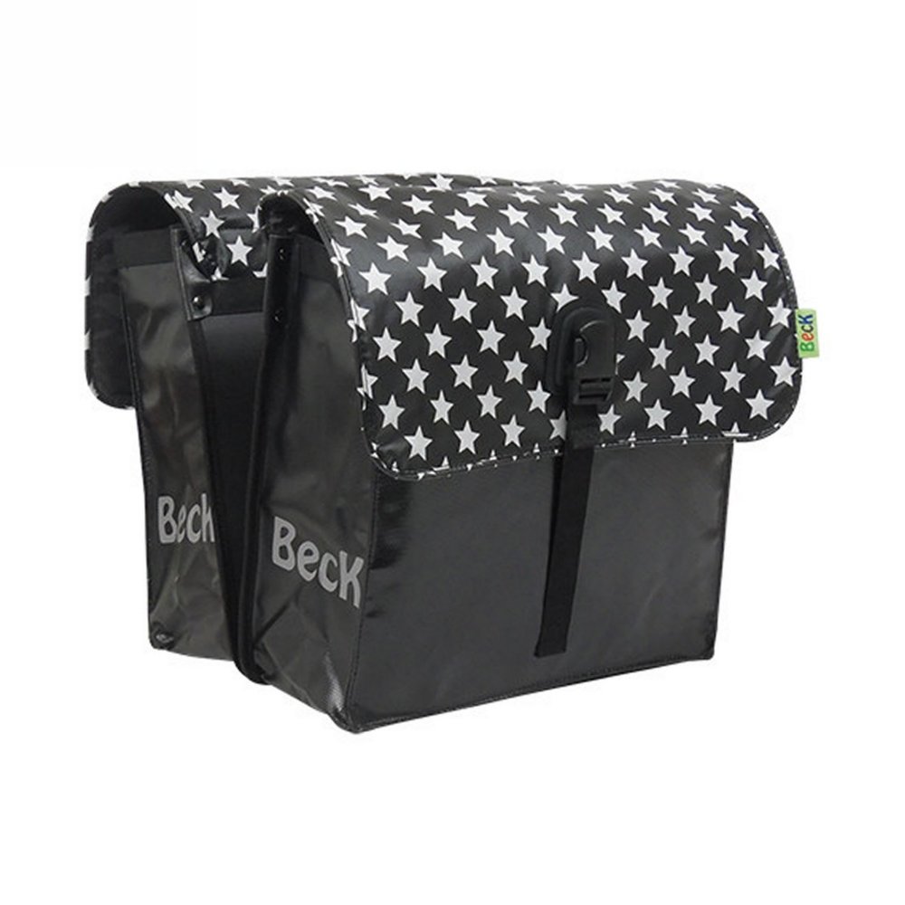 Beck Dubbele Fietstas Small Stars Beck Dubbele Fietstas Small Stars