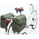 New Looxs Dubbele Fietstas Joli Double Nomi Green New Looxs Dubbele Fietstas Joli Double Nomi Green