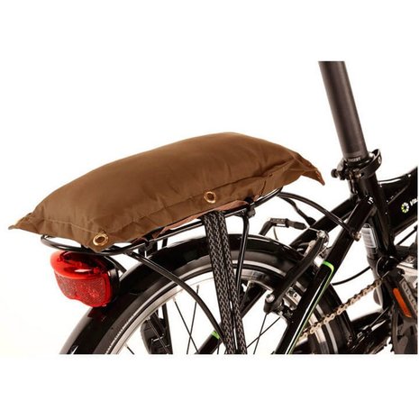 Niet verkeerd Fat Zitje Bagagedragerkussentje Fietskussen Bruin Niet verkeerd Fat Zitje Bagagedragerkussentje Fietskussen Bruin