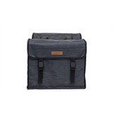 New Looxs Dubele  Fietstas Fiori Double Nomi Black New Looxs Dubele  Fietstas Fiori Double Nomi Black