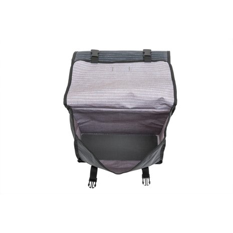 New Looxs Dubele  Fietstas/ Fietstas Fiori Double  Nomi Black New Looxs Dubele  Fietstas/ Fietstas Fiori Double  Nomi Black