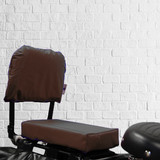 Flo en Zo Fietskussen en rugleuning pakket Bruin Flo en Zo Fietskussen en rugleuning pakket Bruin