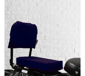 Flo en Zo Fietskussen en rugleuning pakket Paars Flo en Zo Fietskussen en rugleuning pakket Paars