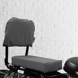 Flo en Zo Fietskussen en rugleuning pakket Grijs Flo en Zo Fietskussen en rugleuning pakket Grijs