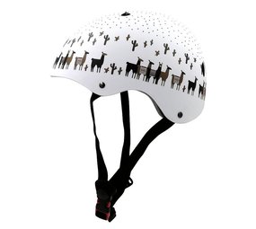 Kiddimoto Kinderhelm Lama Medium Kiddimoto Kinderhelm Lama Medium