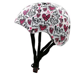 Kiddimoto Kinderhelm Love Medium Kiddimoto Kinderhelm Love Medium
