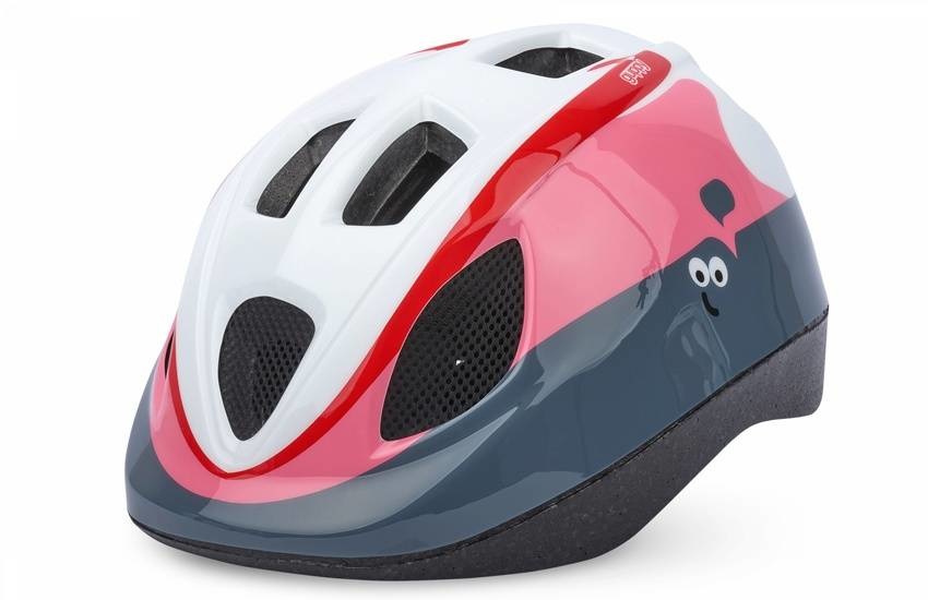 Kinderhelm Guppy Rood / Roze