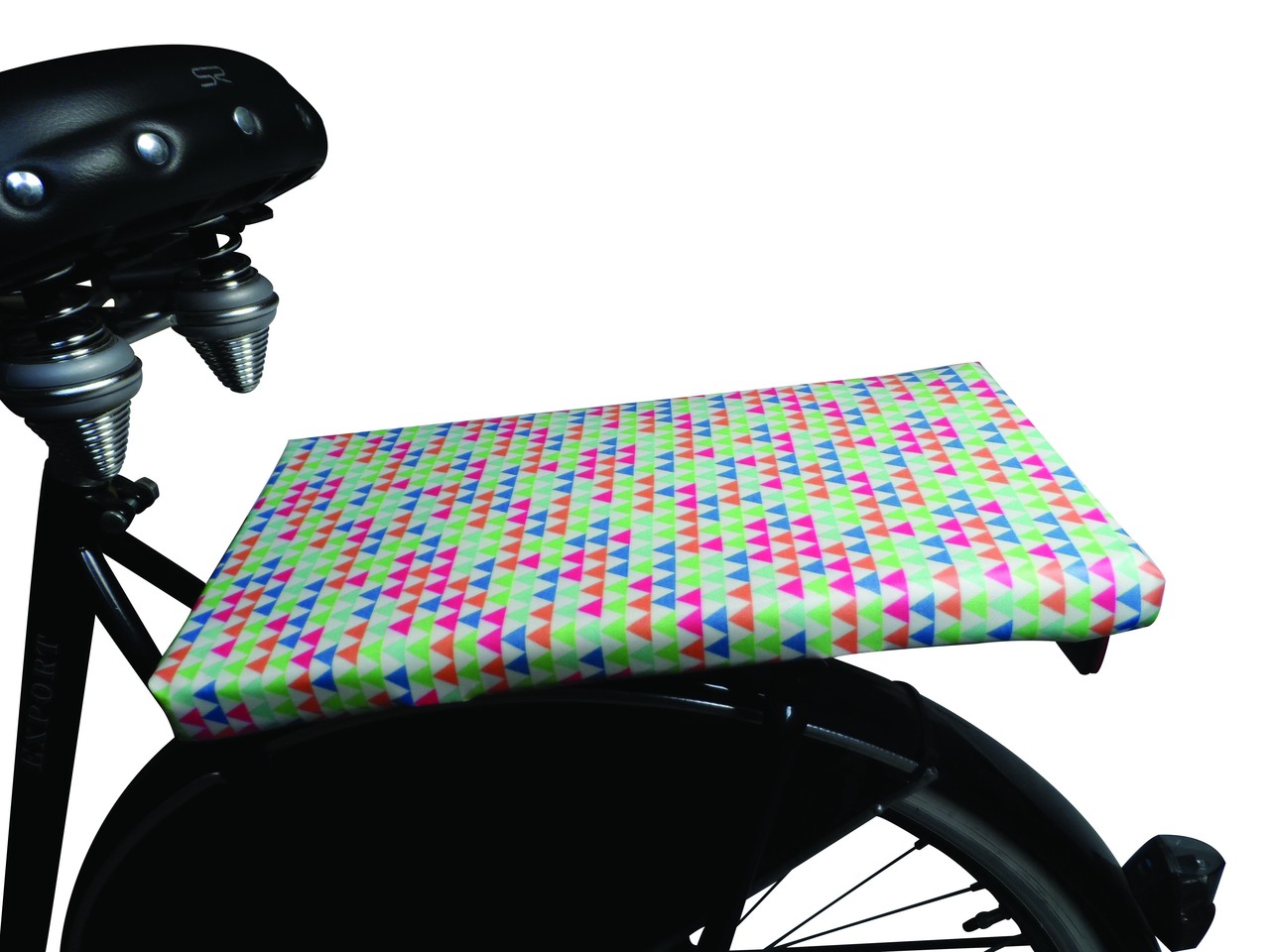 BikeCap Fietskussen This Side Up Red