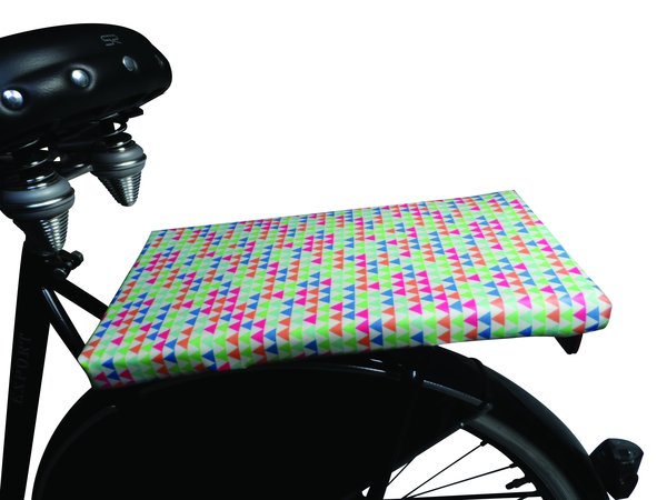 BikeCap Fietskussen This Side Up Red