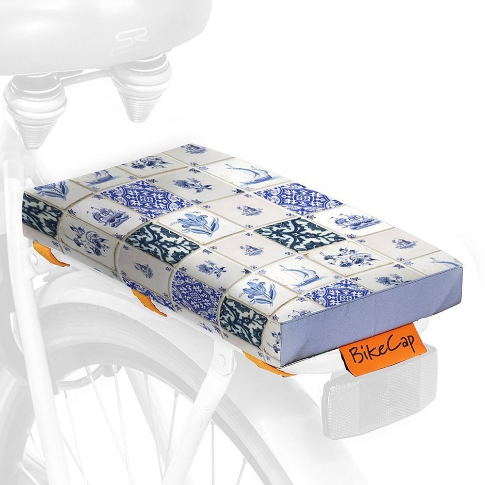 BikeCap Fietskussen Bike Delft Blue Tiles BikeCap Fietskussen Bike Delft Blue Tiles