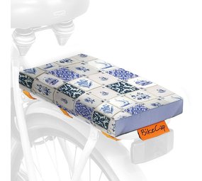 BikeCap Fietskussen Delft Blue Tiles BikeCap Fietskussen Delft Blue Tiles