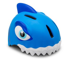 Crazy Safety Kinderhelm / Fietshelm Blauwe Haai S Crazy Safety Kinderhelm / Fietshelm Blauwe Haai S