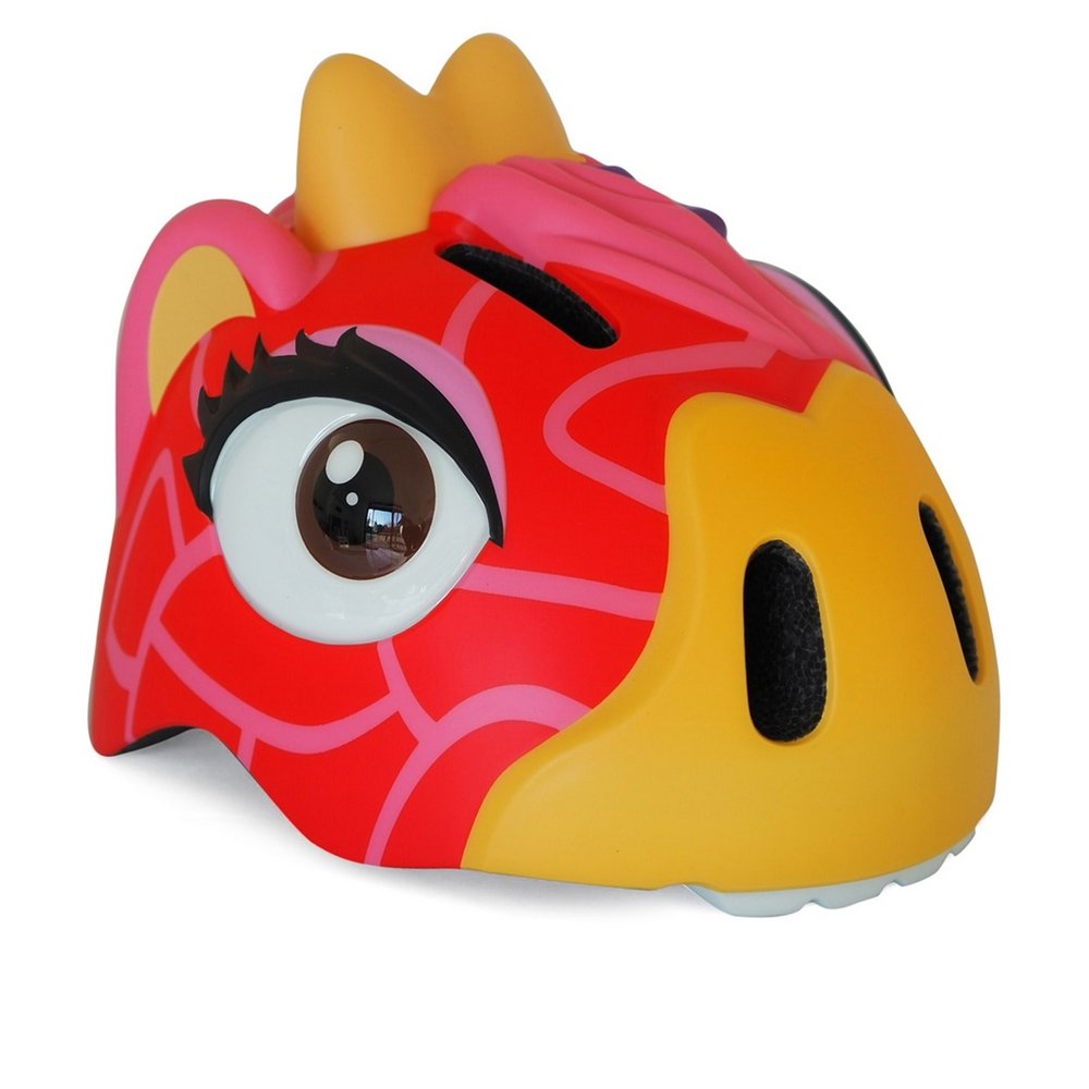 Crazy Safety Kinderhelm / Fietshelm Rode Giraffe /Red Giraffe Small 49-55 cm Crazy Safety Kinderhelm / Fietshelm Rode Giraffe /Red Giraffe Small 49-55 cm