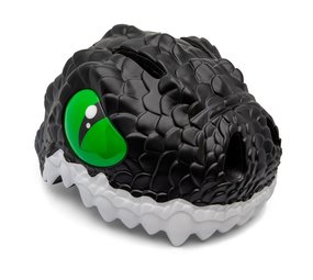 Crazy Safety Kinderhelm / Fietshelm Zwarte Draak S Crazy Safety Kinderhelm / Fietshelm Zwarte Draak S