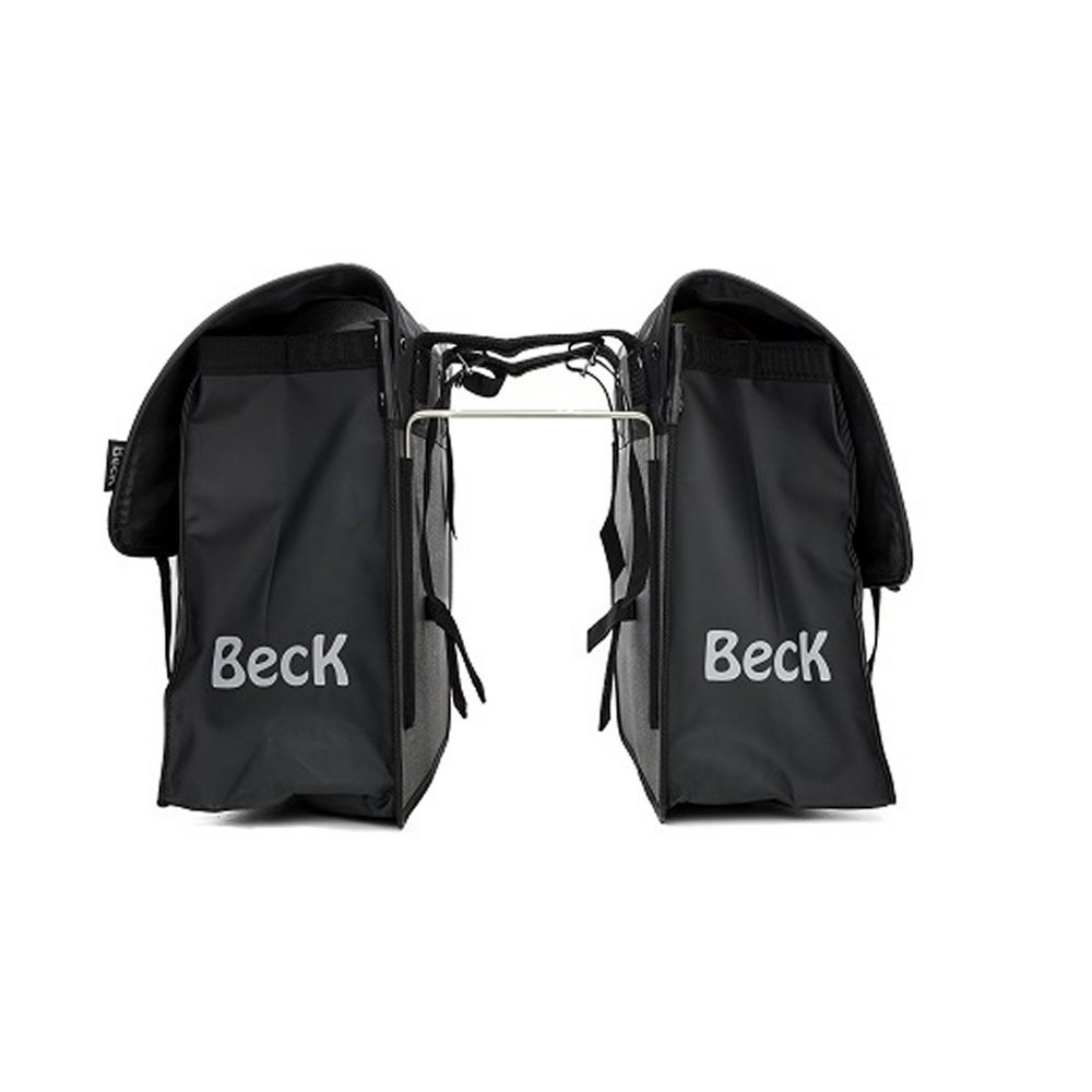 Beck Dubbele Fietstas Organic Bruine bies Beck Dubbele Fietstas Organic Bruine bies