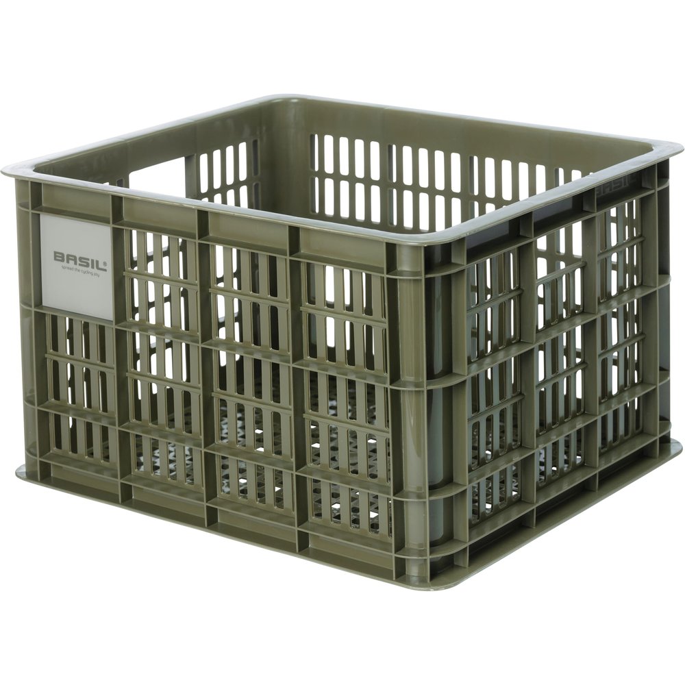 Basil Transport Fietskrat M  medium Moss Green