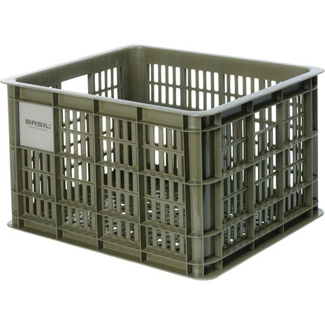 Basil Transport Fietskrat M  medium Moss Green