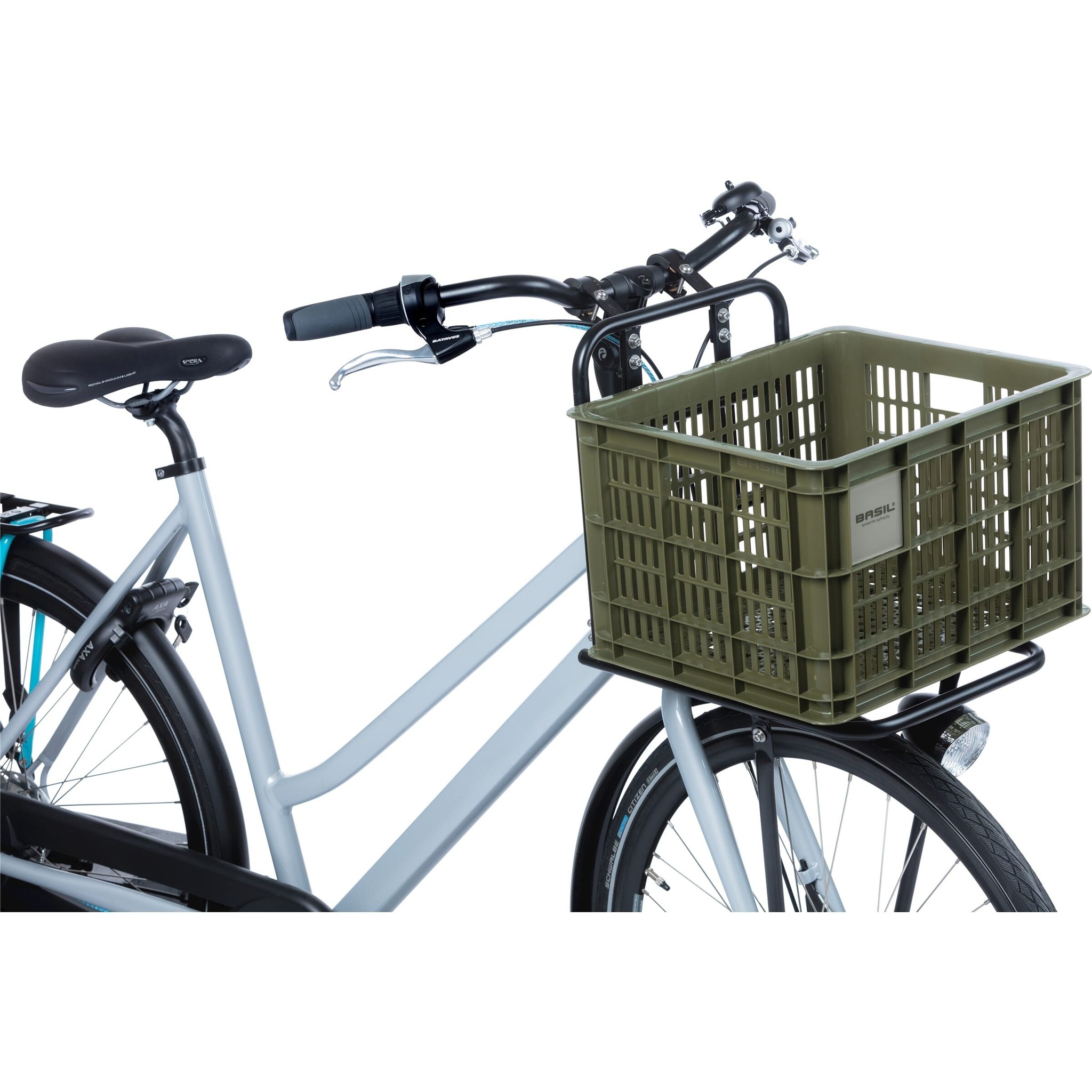 Transport Fietskrat M medium Moss Green