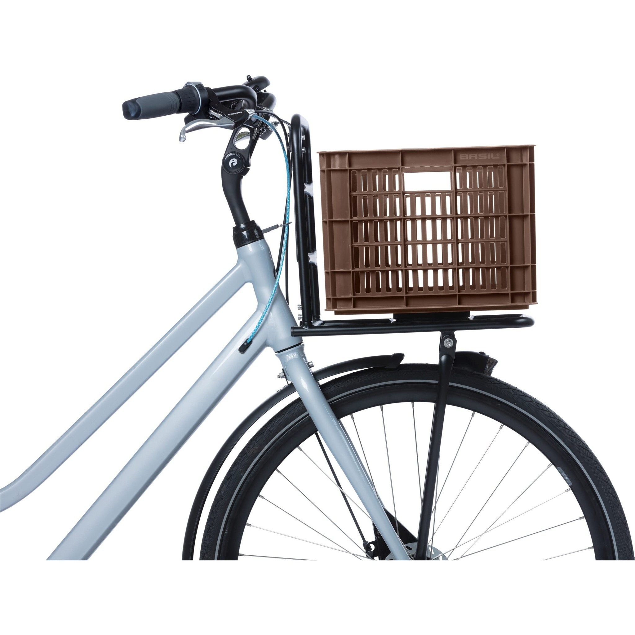 Transport Fietskrat M medium Chocolate Brown