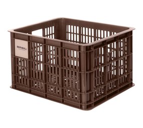 Basil Transport Fietskrat M Medium Chocolate Brown Basil Transport Fietskrat M Medium Chocolate Brown