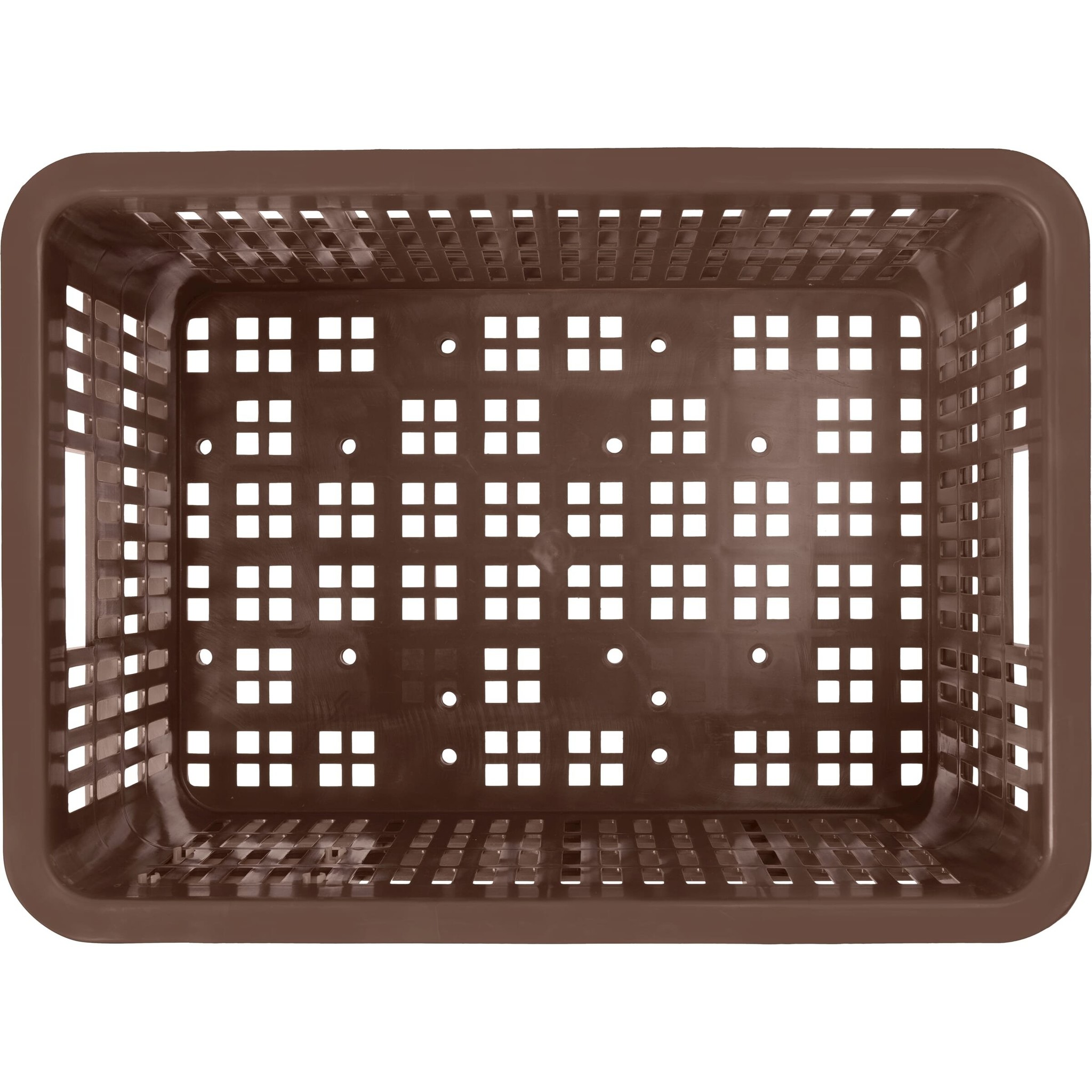 Kunststof Fietskrat S Klein Chocolate Brown