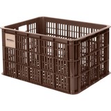 Basil Kunststof Fietskrat L Groot Chocolate Brown Basil Kunststof Fietskrat L Groot Chocolate Brown