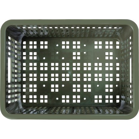 Basil Kunststof Fietskrat S klein Moss green