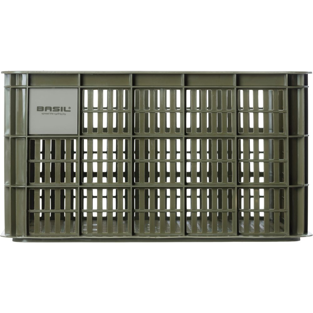 Basil Kunststof Fietskrat Large Groot Moss Green