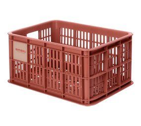 Basil Kunststof Fietskrat S Klein Terra Red Basil Kunststof Fietskrat S Klein Terra Red