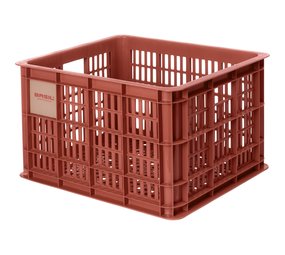 Basil Transport Fietskrat M Medium Terra Red Basil Transport Fietskrat M Medium Terra Red