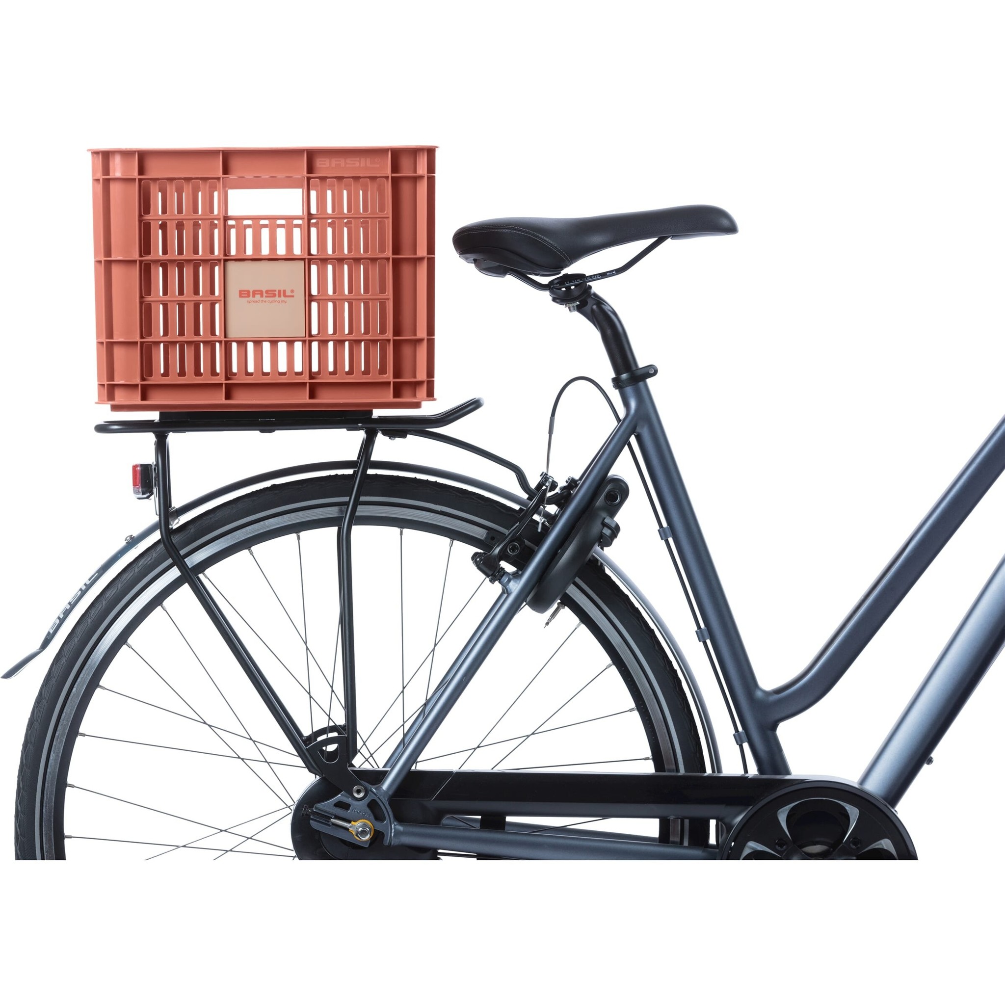 Transport Fietskrat M Medium Terra Red