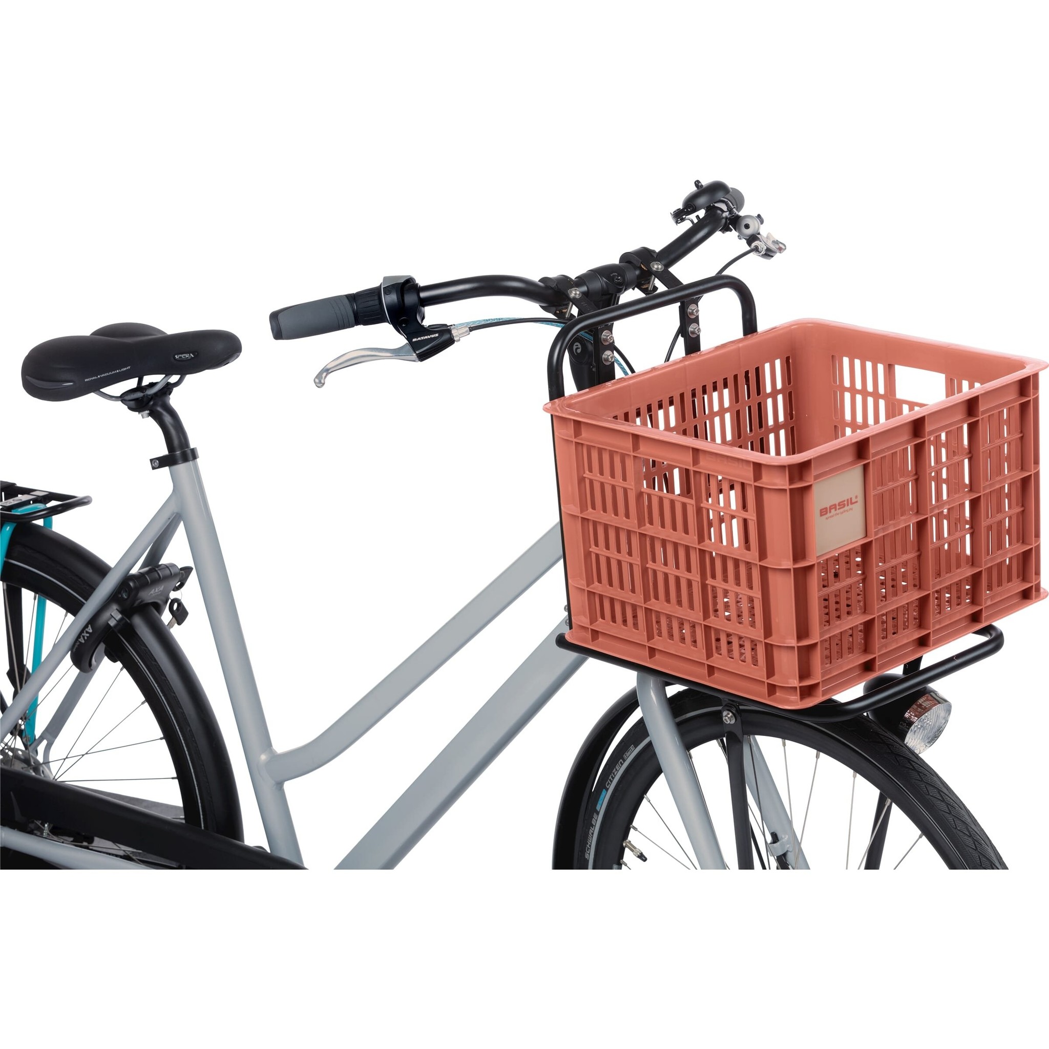 Transport Fietskrat M Medium Terra Red