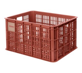 Basil Kunststof Fietskrat L Groot Terra Red Basil Kunststof Fietskrat L Groot Terra Red