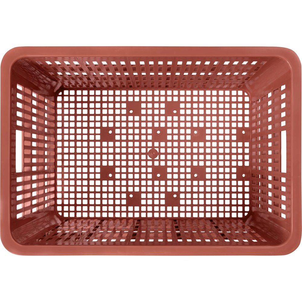 Basil Kunststof Fietskrat L Groot  Large Terra Red