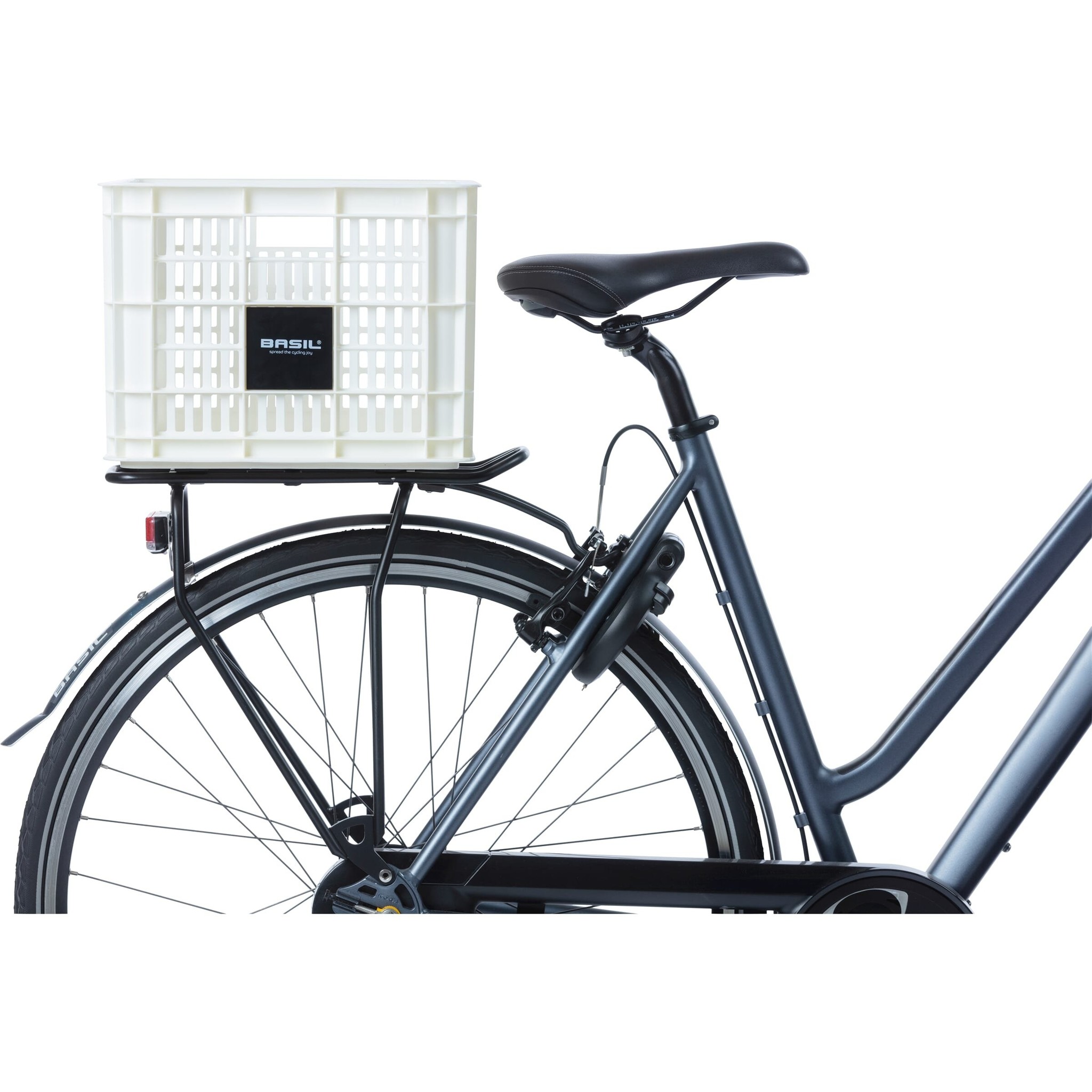 Transport Fietskrat M Medium Bright White