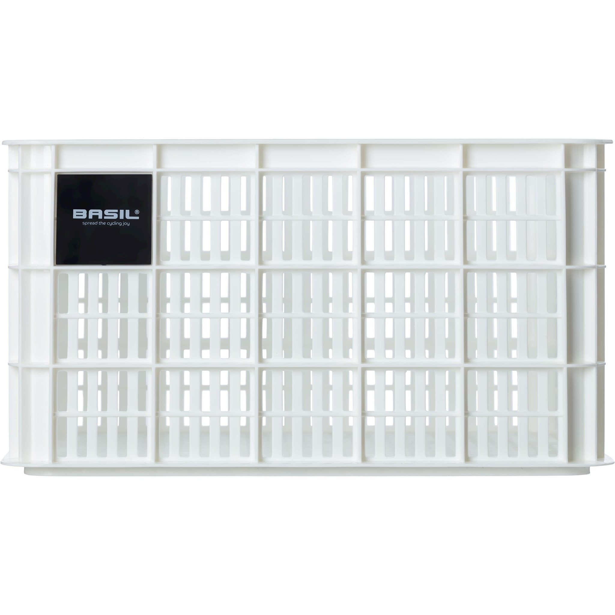 Kunststof Fietskrat L Groot Bright White