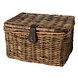 Fast Rider Rotan Fietsmand Met Klep Bruin Fast Rider Rotan Fietsmand Met Klep Bruin